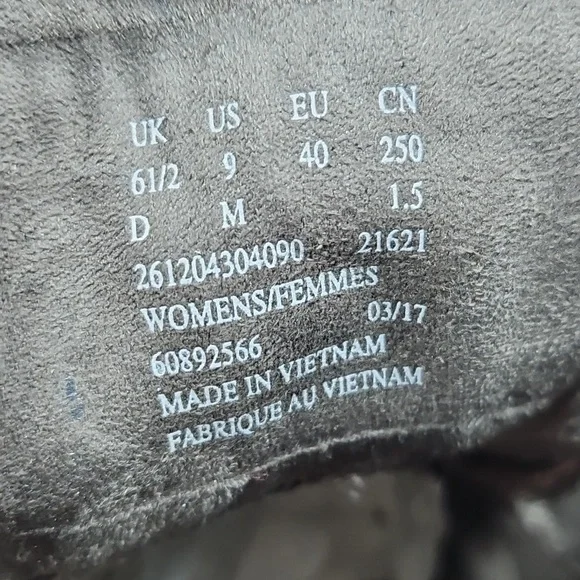 Clarks Artisan Carleta Lyon Mushroom Brown Suede Leather Lace Up Ankle Bootie - Picture 16 of 16